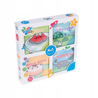 Hryzátko Jolly Baby, viacfarebná látka